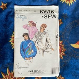 Vintage 1987 Kwik Sew pattern